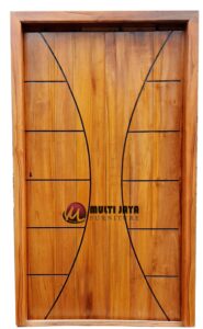 Pintu Jati Kupu Tarung 2 Pintu