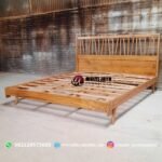 Dipan Tempat Tidur Jati 180×200 cm