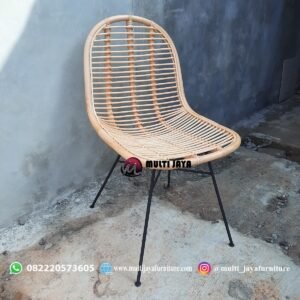 Kursi Cafe Minimalis Rotan