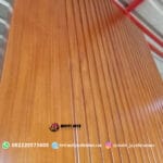 Pintu Jati Minimalis Modern Model Garis Garis Salur