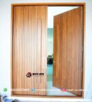 Pintu Kayu Jati Salur Minimalis Modern
