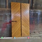 Pintu Jati Diagonal Minimalis