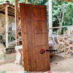 Pintu Utama Kayu Jati Perhutani