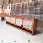 Bufet Jati Rotan Minimalis