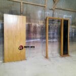 Daun Pintu Kayu Jati Minimalis