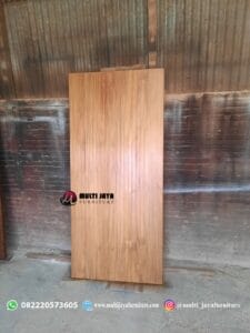 Daun Pintu Kayu Jati Minimalis