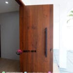 Pintu Jati Minimalis Natural