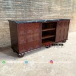 Bufet Jati Marmer Hitam Jakarta