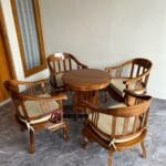 Set Kursi Teras Jati Betawi Minimalis