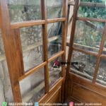 Pintu Jati Kaca Minimalis