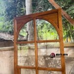 Pintu Jati Kaca Minimalis