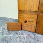 Pintu Villa Jati Motif Geometris Modern