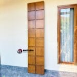 Pintu Villa Jati Motif Geometris Modern