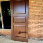 Pintu Kupu Tarung Kayu Jati Modern