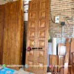 Pintu Panel Jati Solid Jepara