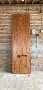 Pintu Jati CNC Modern
