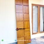 Pintu Jati Minimalis Kotak Modern