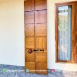 Pintu Jati Minimalis Kotak Modern