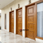 Pintu Jati Quad Panel Premium
