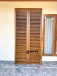 Pintu Jati Jalusi