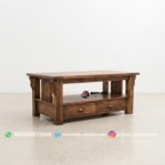 Meja Kopi Jati Villa Bali