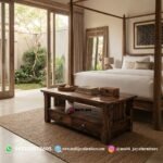 Meja Kopi Jati Villa Bali